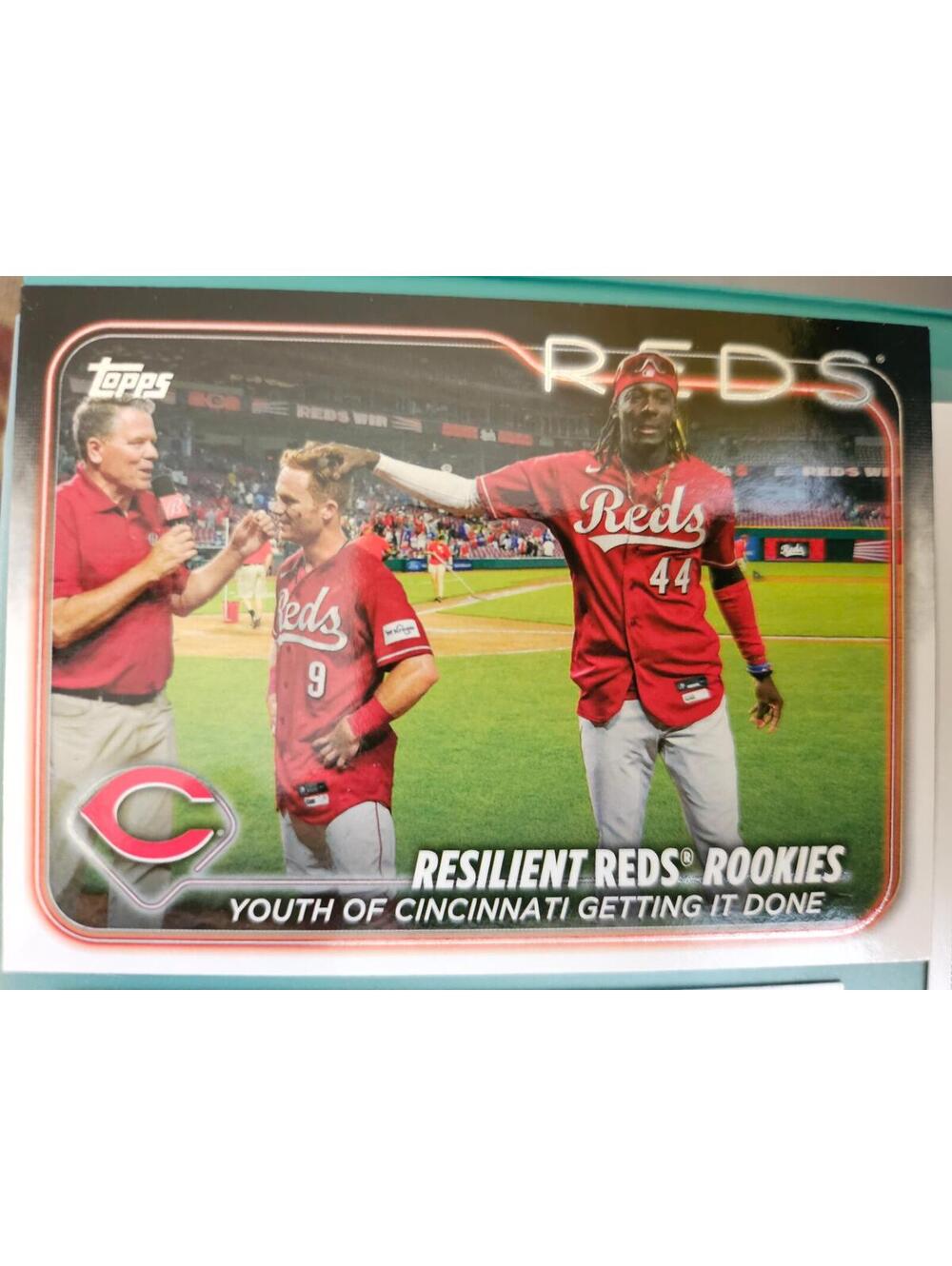 Resilient Reds Rookies: Elly De La Cruz & McClain - 2024 Topps #133